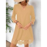 Women Fashionable Elegant Hollow Out Dress