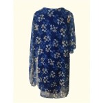 Chiffon Printed 2 In 1 Dress