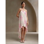 Vacation Style Ruffle Spaghetti Strap Strap Dress