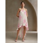 Vacation Style Ruffle Spaghetti Strap Strap Dress